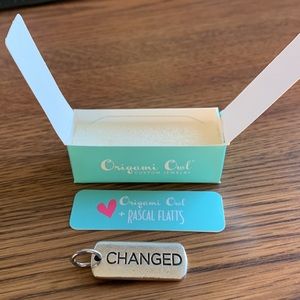 Origami Owl Pewter tag